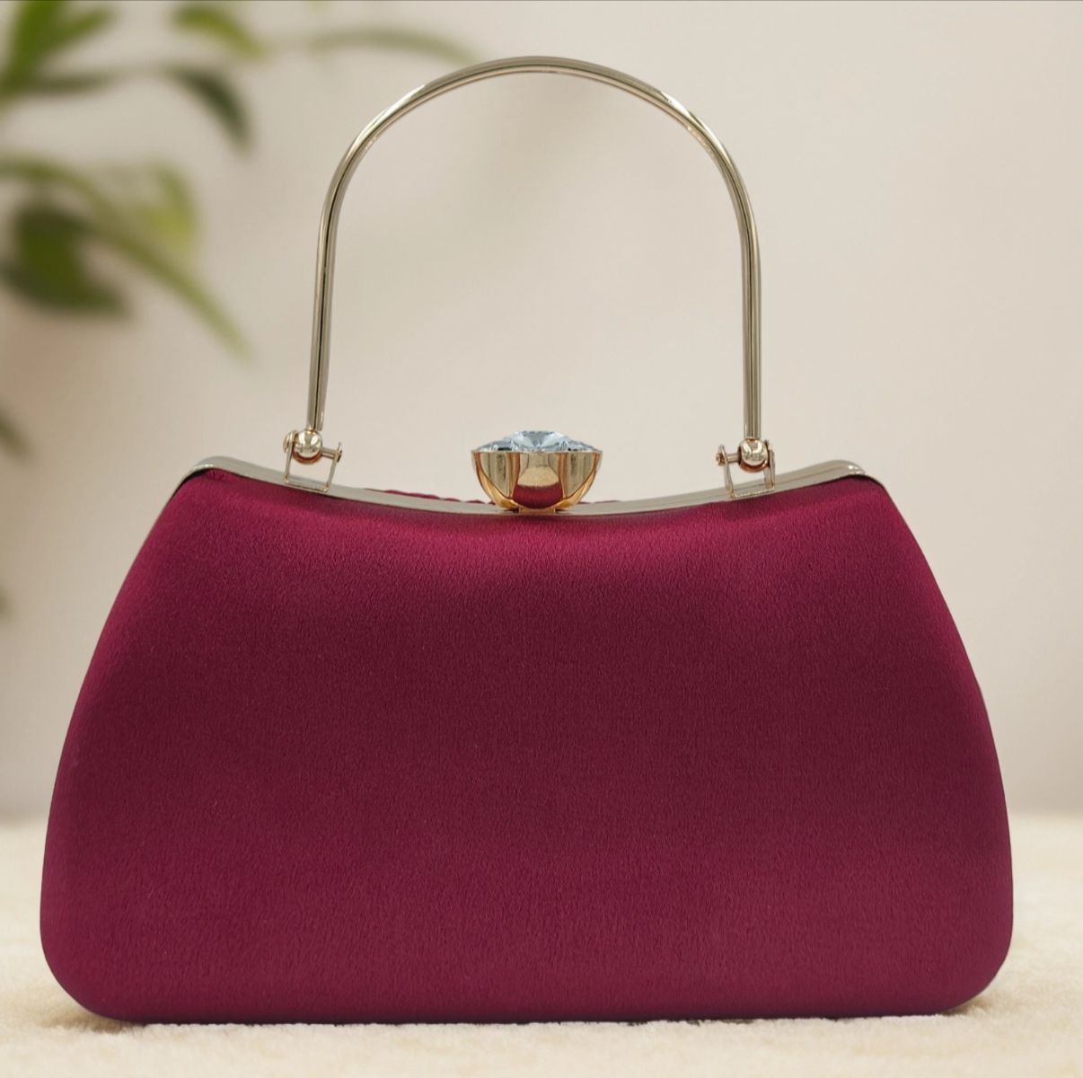 Radiant Bloom Maroon
